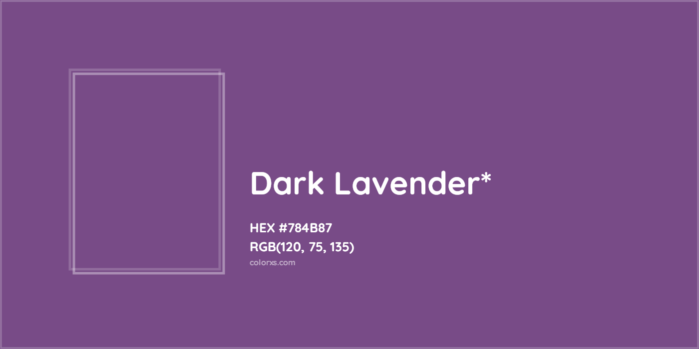 HEX #784B87 Color Name, Color Code, Palettes, Similar Paints, Images