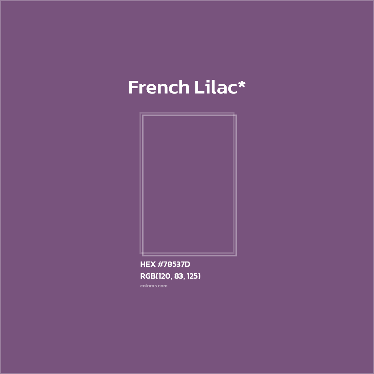 HEX #78537D Color Name, Color Code, Palettes, Similar Paints, Images