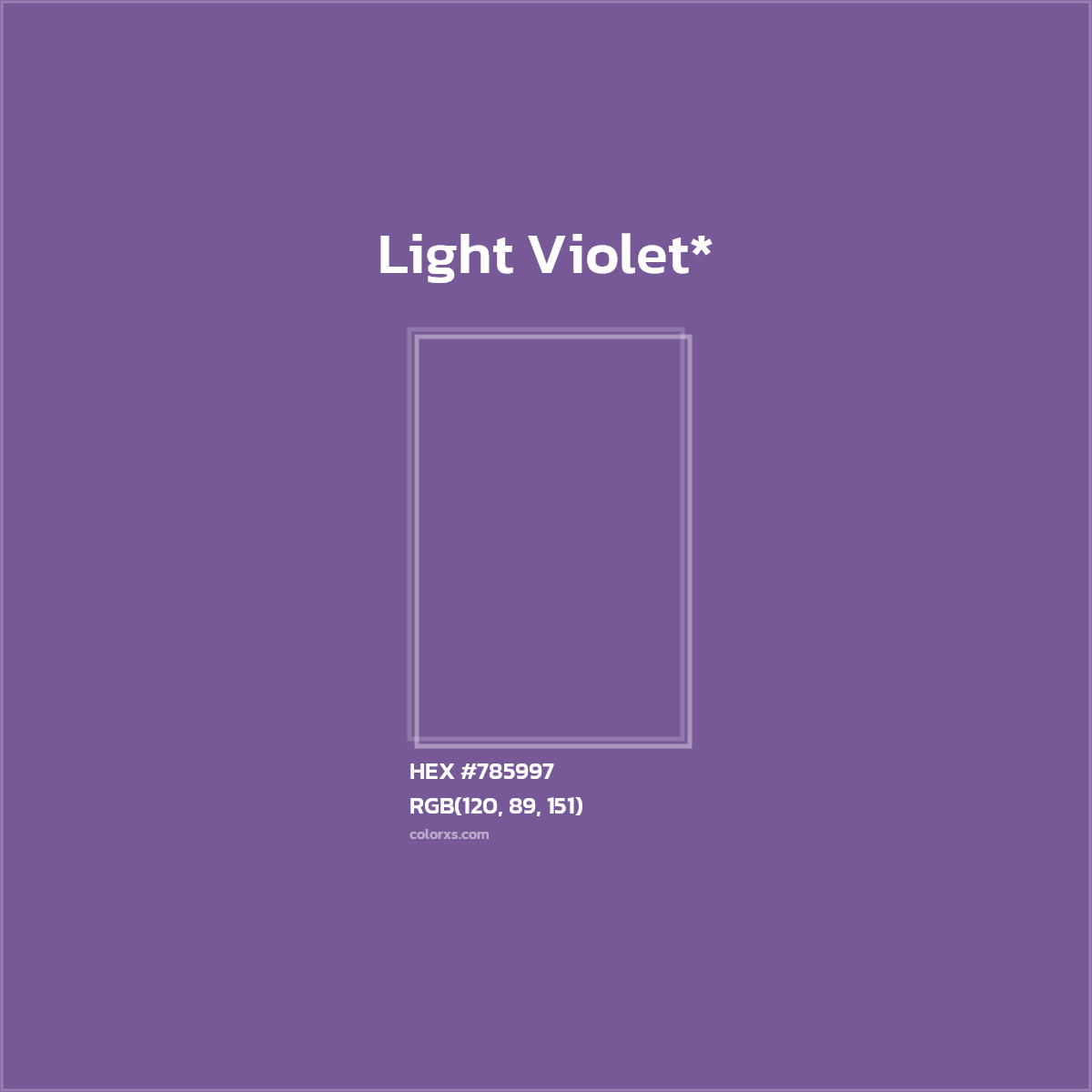 HEX #785997 Color Name, Color Code, Palettes, Similar Paints, Images