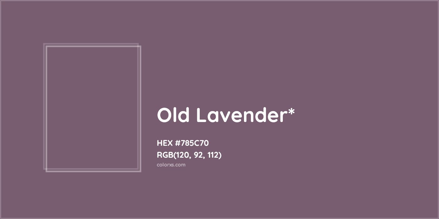 HEX #785C70 Color Name, Color Code, Palettes, Similar Paints, Images