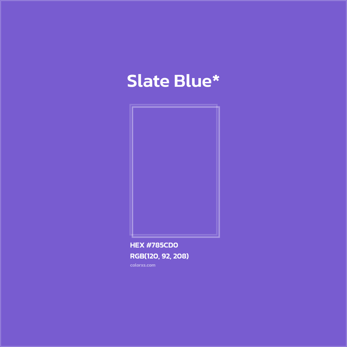 HEX #785CD0 Color Name, Color Code, Palettes, Similar Paints, Images