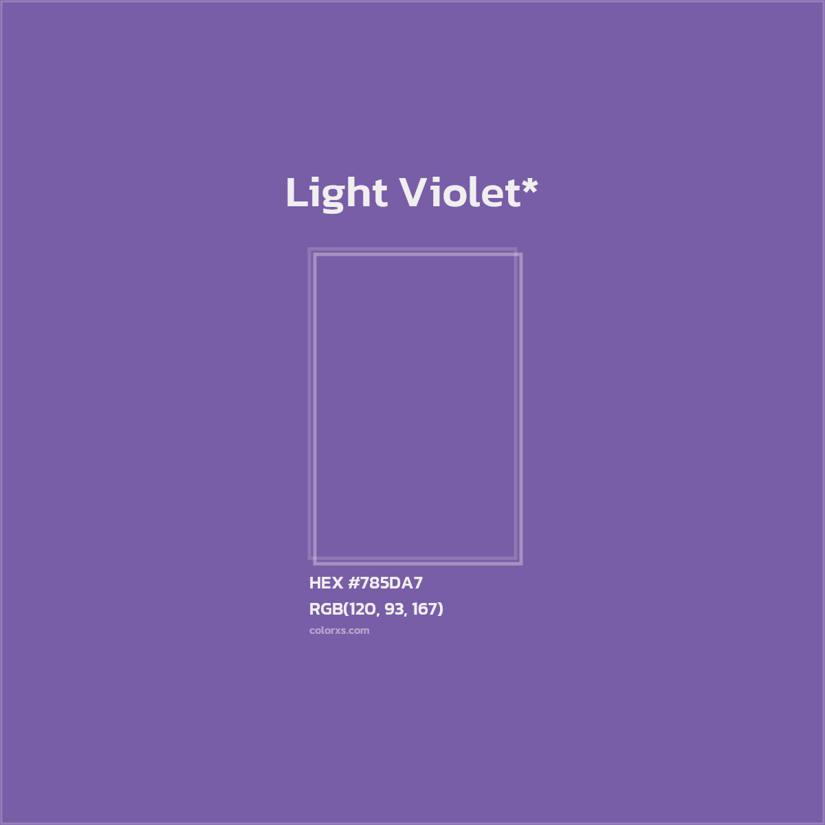 HEX #785DA7 Color Name, Color Code, Palettes, Similar Paints, Images