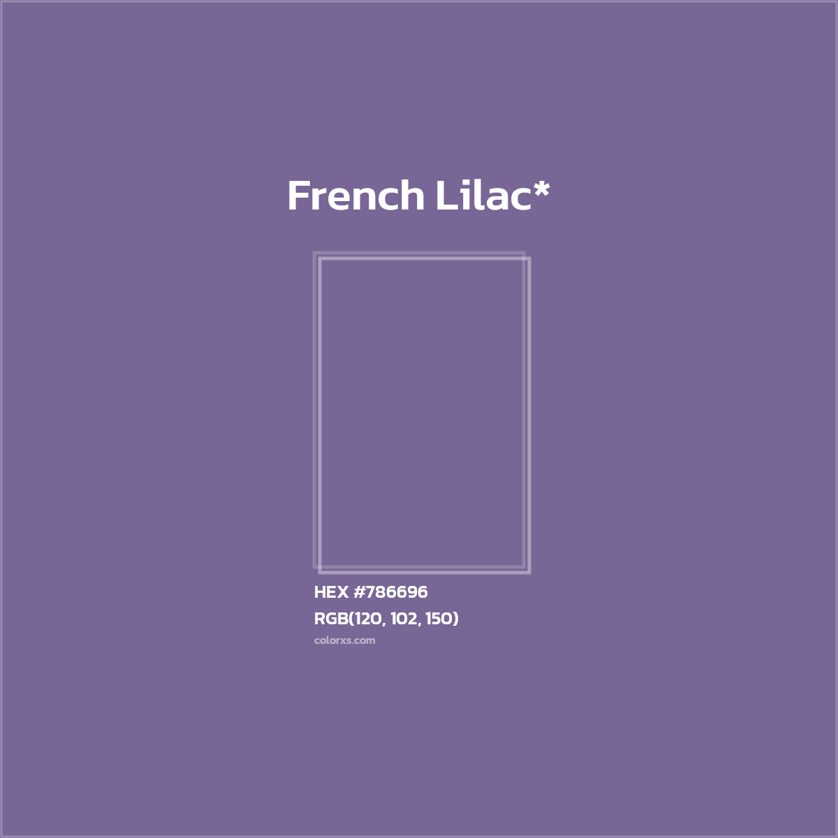 HEX #786696 Color Name, Color Code, Palettes, Similar Paints, Images