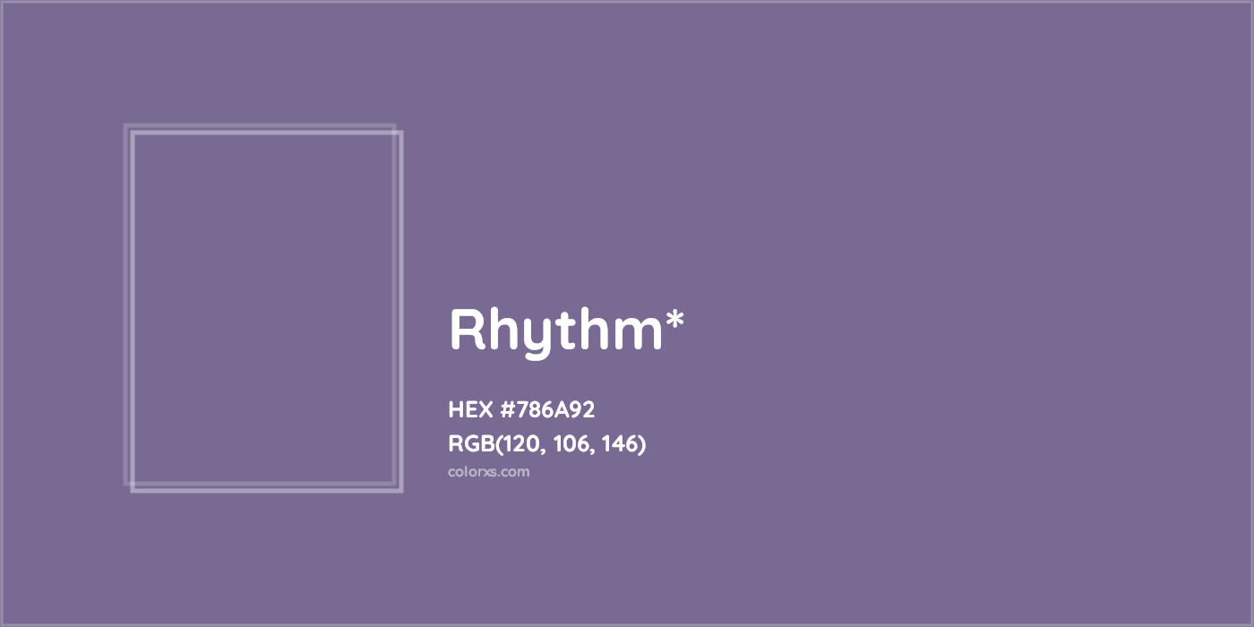 HEX #786A92 Color Name, Color Code, Palettes, Similar Paints, Images