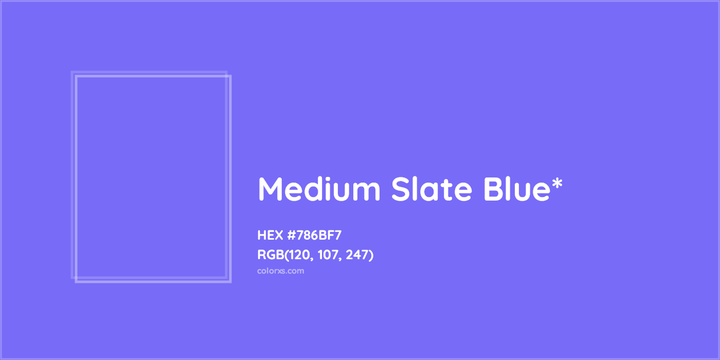 HEX #786BF7 Color Name, Color Code, Palettes, Similar Paints, Images