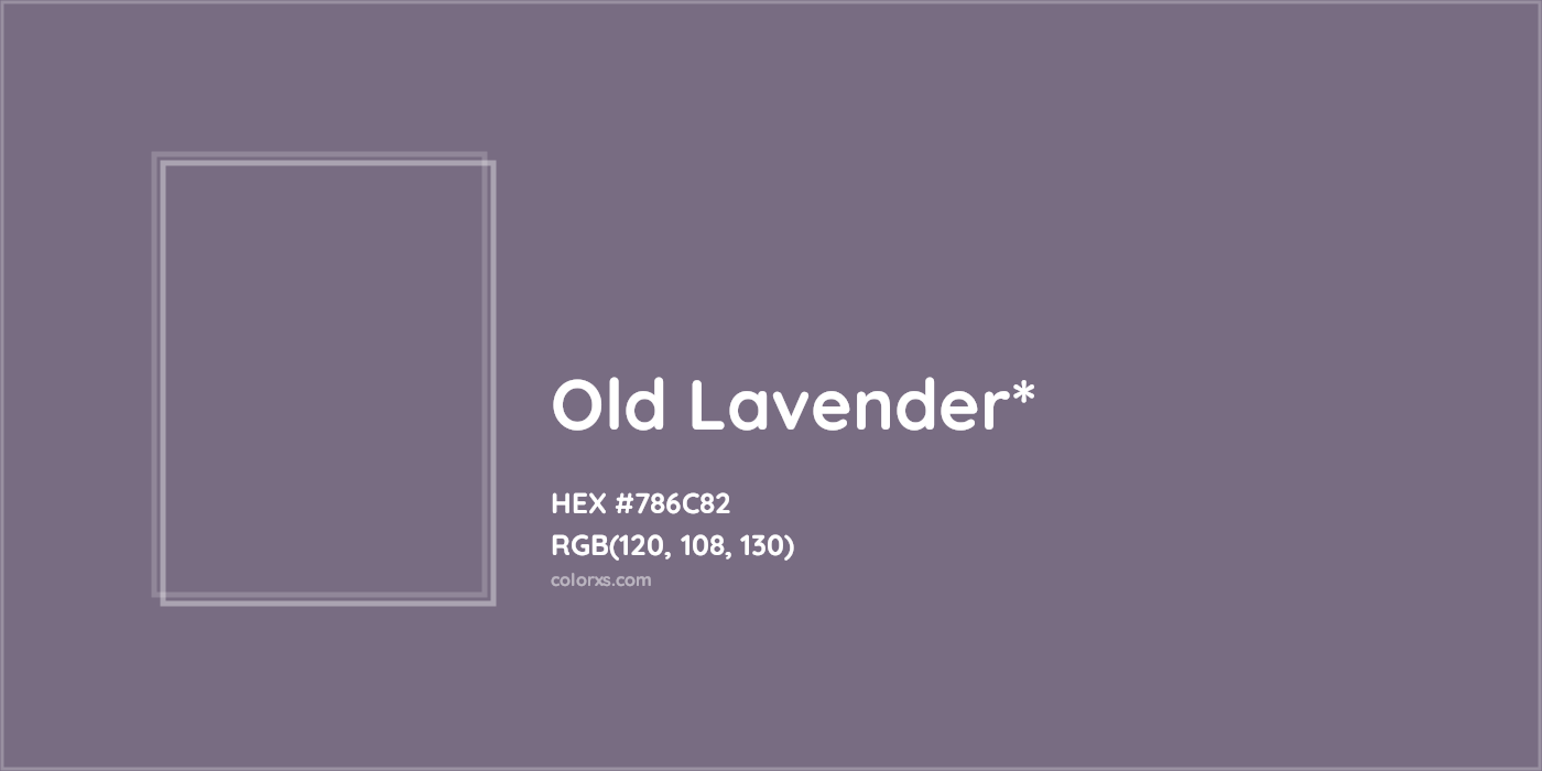 HEX #786C82 Color Name, Color Code, Palettes, Similar Paints, Images