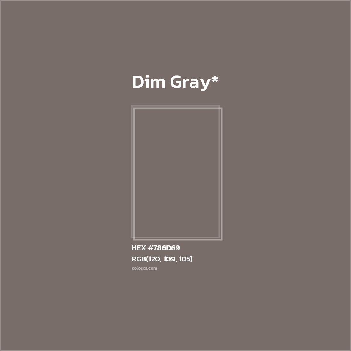 HEX #786D69 Color Name, Color Code, Palettes, Similar Paints, Images