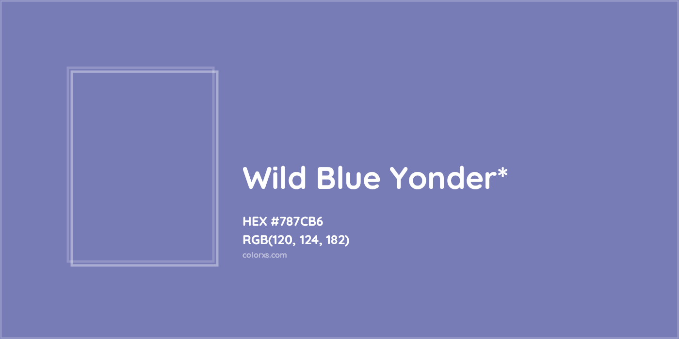 HEX #787CB6 Color Name, Color Code, Palettes, Similar Paints, Images