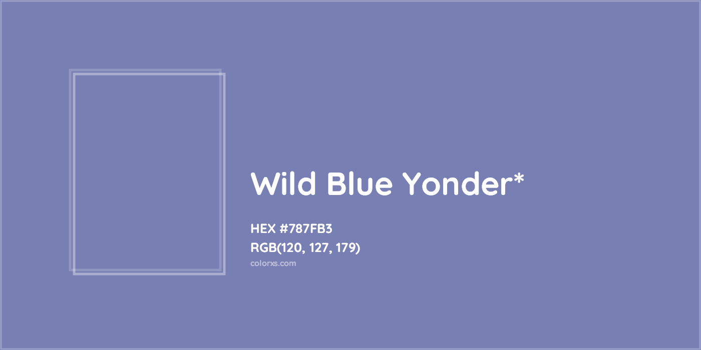 HEX #787FB3 Color Name, Color Code, Palettes, Similar Paints, Images