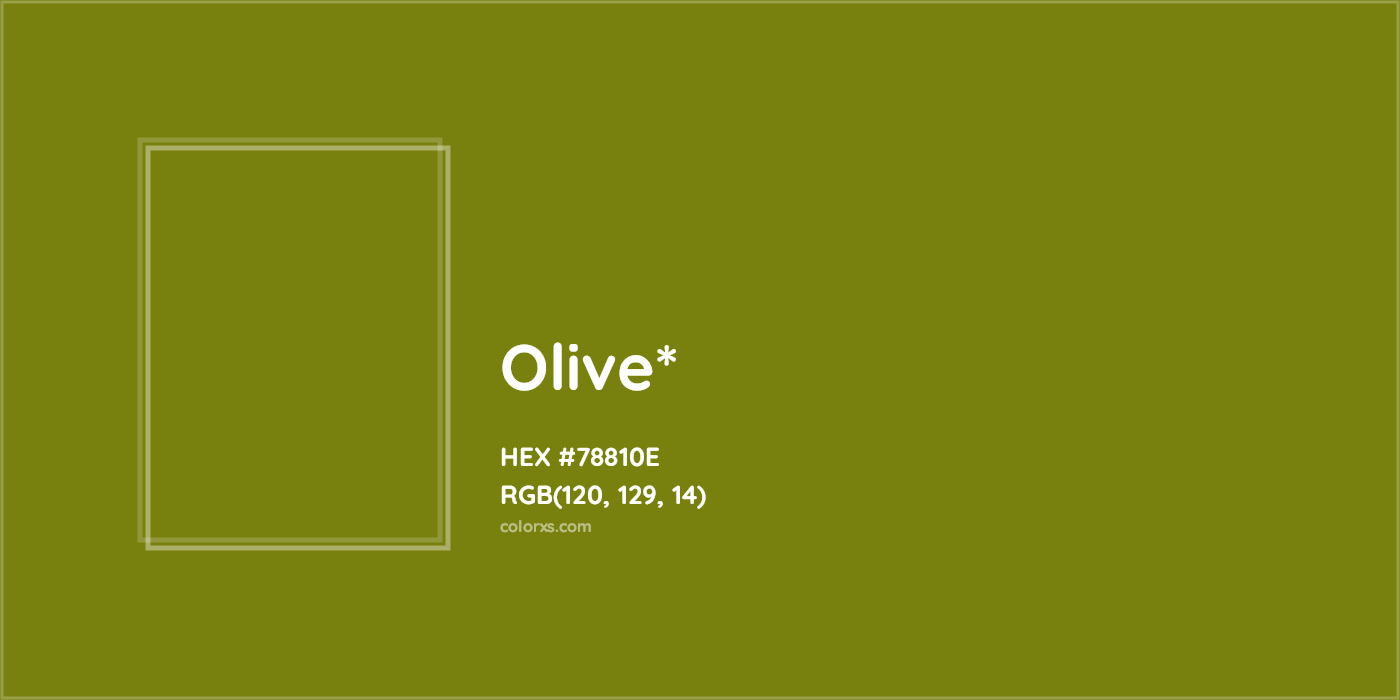 HEX #78810E Color Name, Color Code, Palettes, Similar Paints, Images
