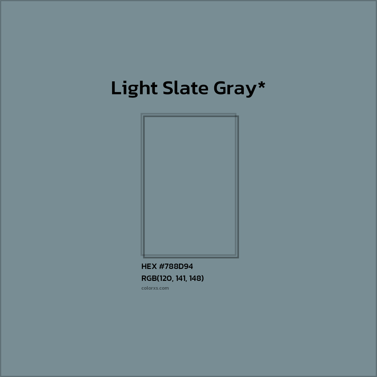 HEX #788D94 Color Name, Color Code, Palettes, Similar Paints, Images