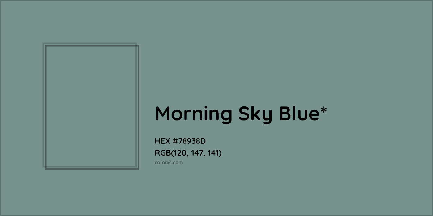 HEX #78938D Color Name, Color Code, Palettes, Similar Paints, Images