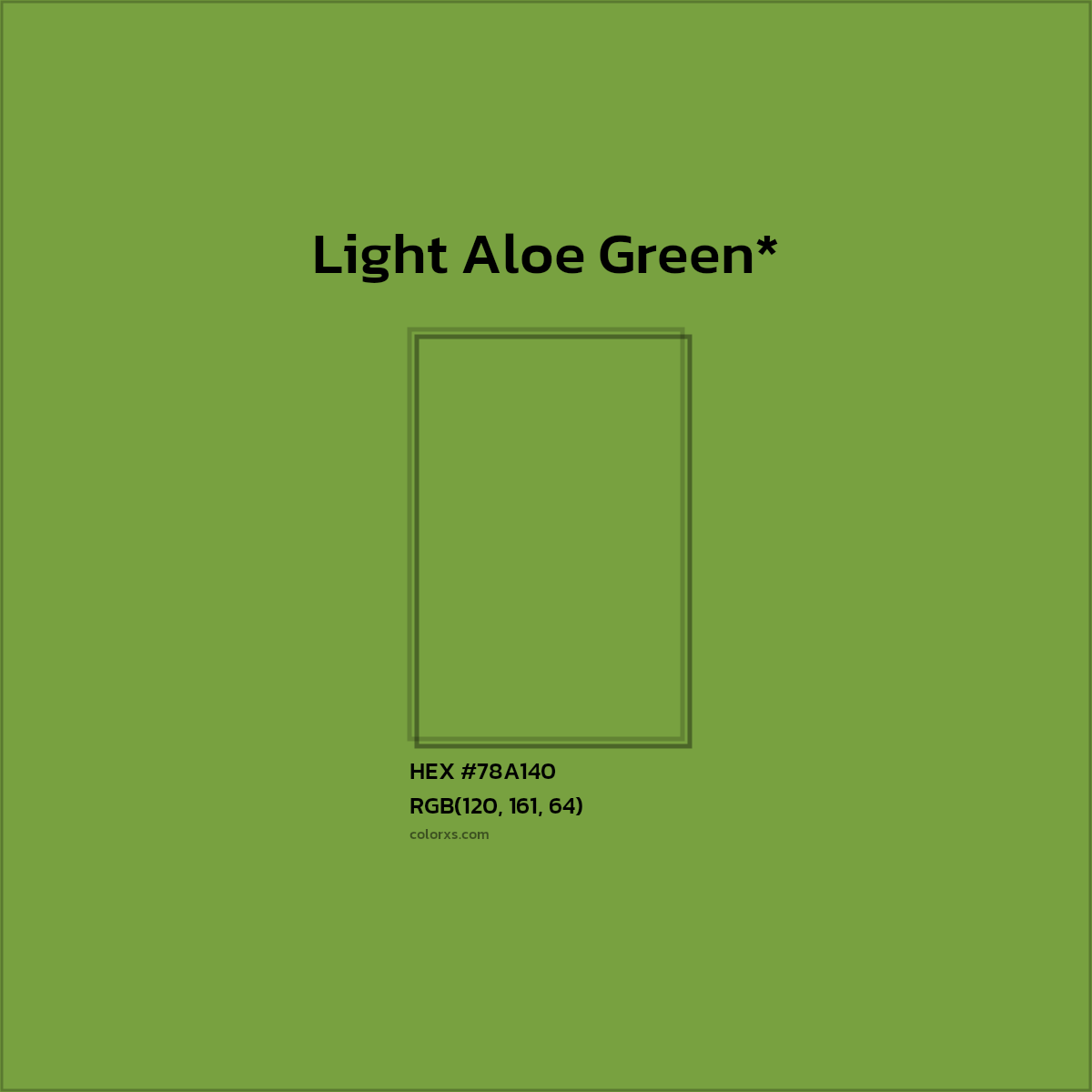 HEX #78A140 Color Name, Color Code, Palettes, Similar Paints, Images