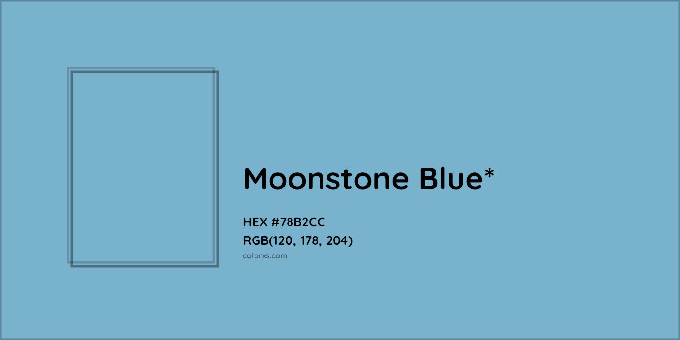 HEX #78B2CC Color Name, Color Code, Palettes, Similar Paints, Images