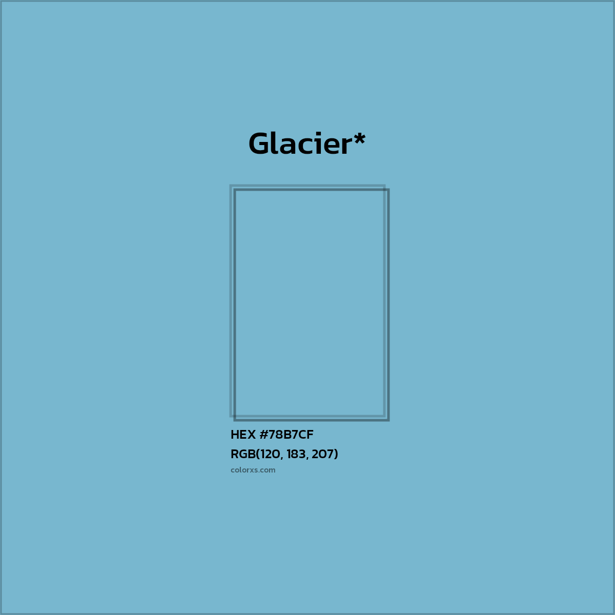 HEX #78B7CF Color Name, Color Code, Palettes, Similar Paints, Images