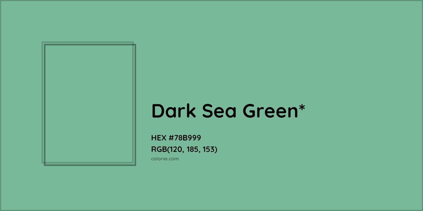 HEX #78B999 Color Name, Color Code, Palettes, Similar Paints, Images