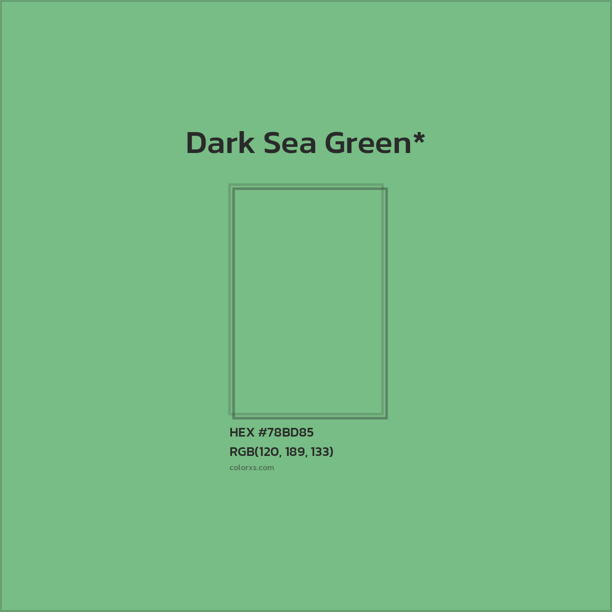 HEX #78BD85 Color Name, Color Code, Palettes, Similar Paints, Images