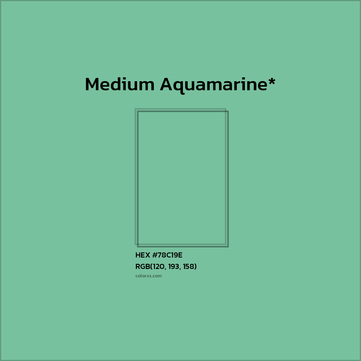 HEX #78C19E Color Name, Color Code, Palettes, Similar Paints, Images