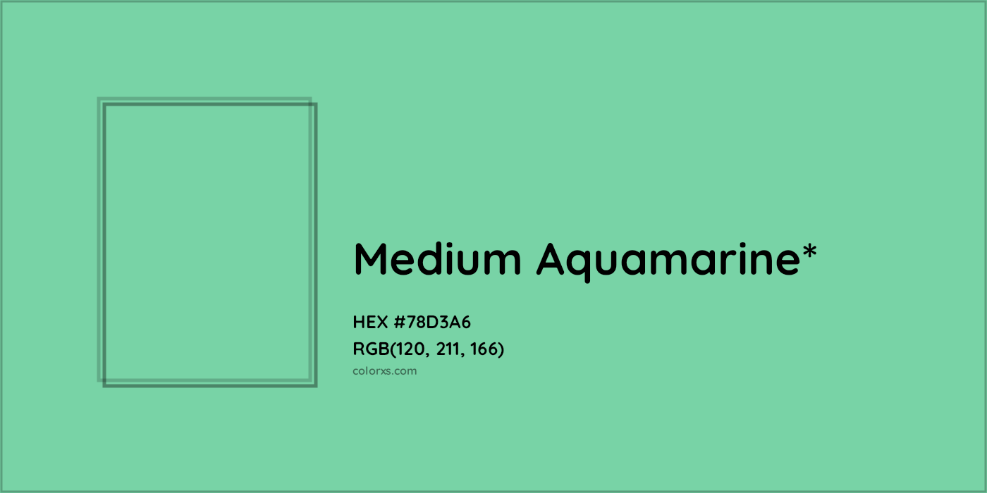 HEX #78D3A6 Color Name, Color Code, Palettes, Similar Paints, Images