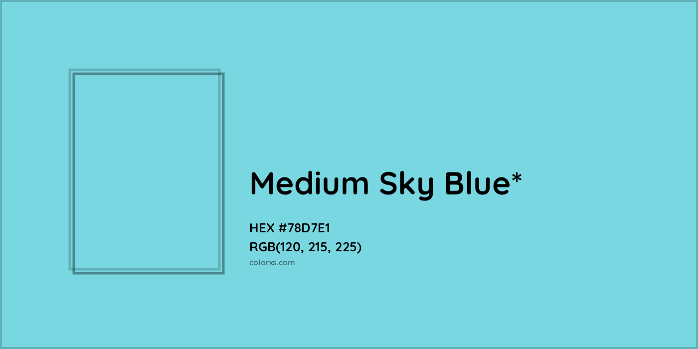 HEX #78D7E1 Color Name, Color Code, Palettes, Similar Paints, Images