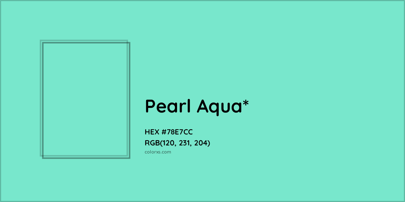 HEX #78E7CC Color Name, Color Code, Palettes, Similar Paints, Images