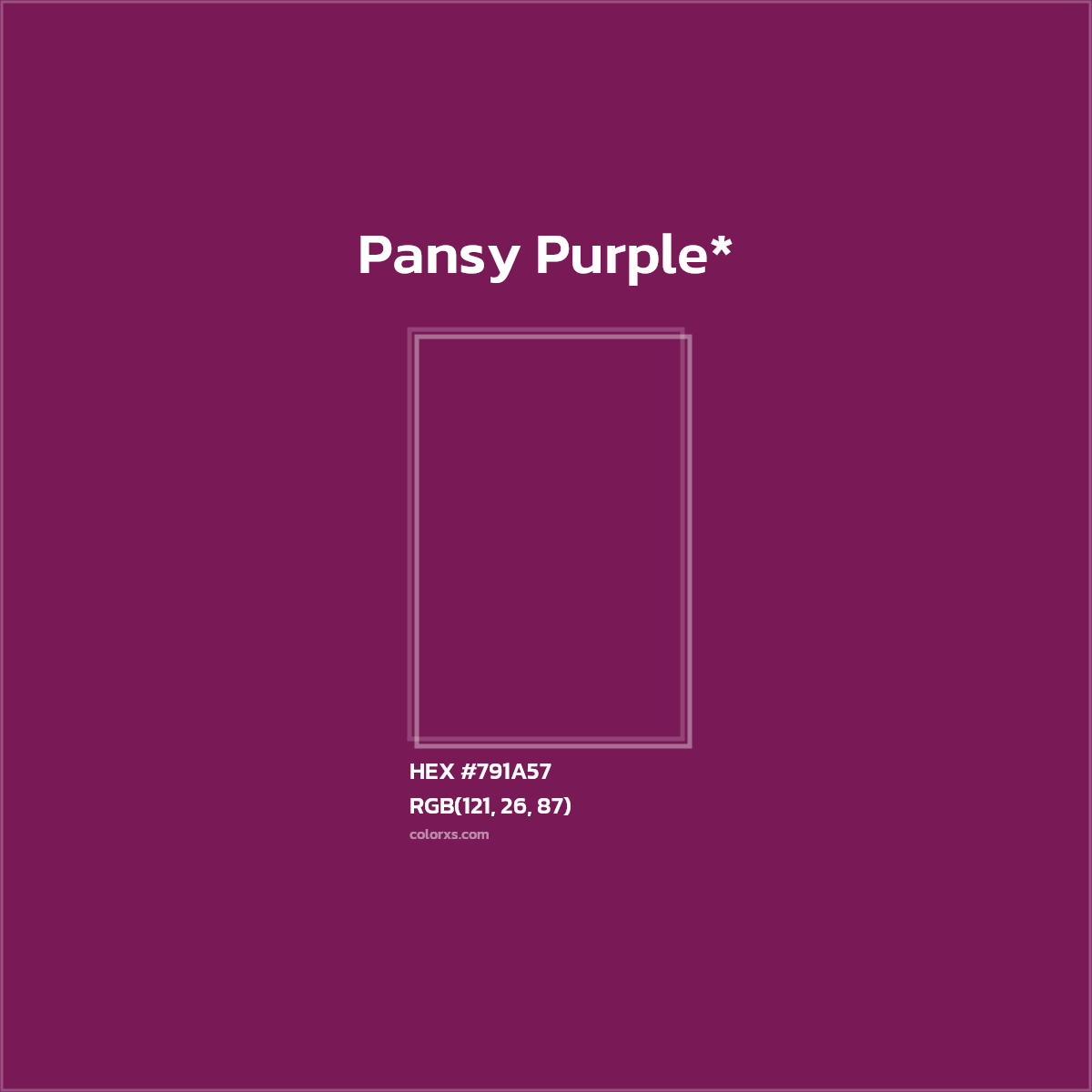HEX #791A57 Color Name, Color Code, Palettes, Similar Paints, Images
