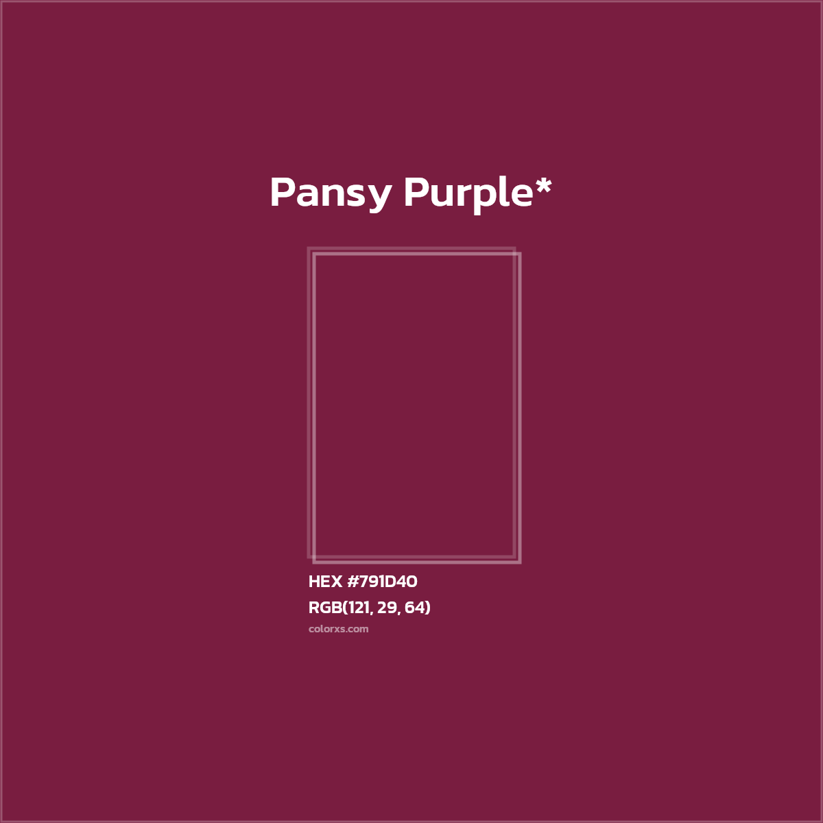 HEX #791D40 Color Name, Color Code, Palettes, Similar Paints, Images