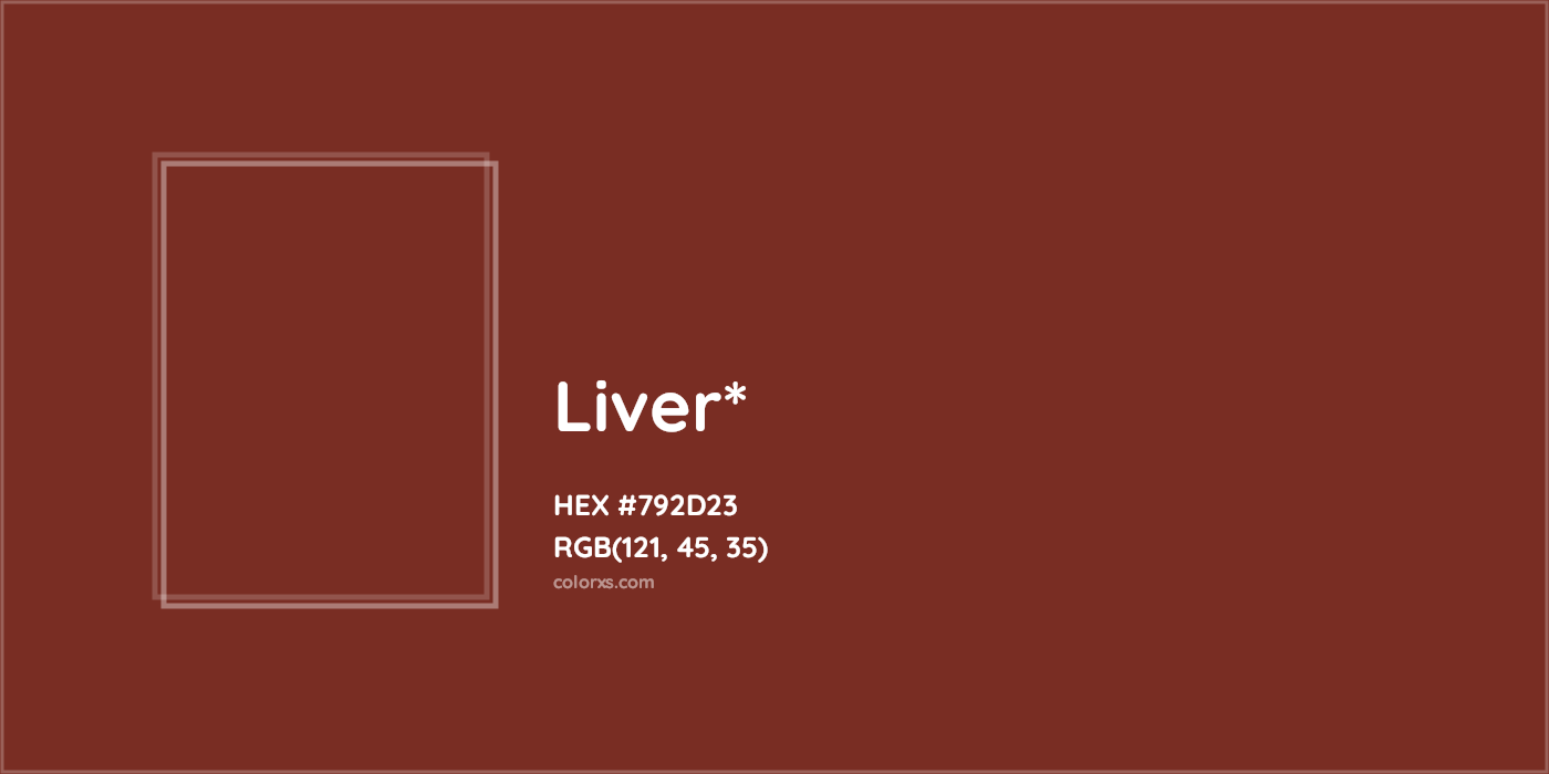 HEX #792D23 Color Name, Color Code, Palettes, Similar Paints, Images
