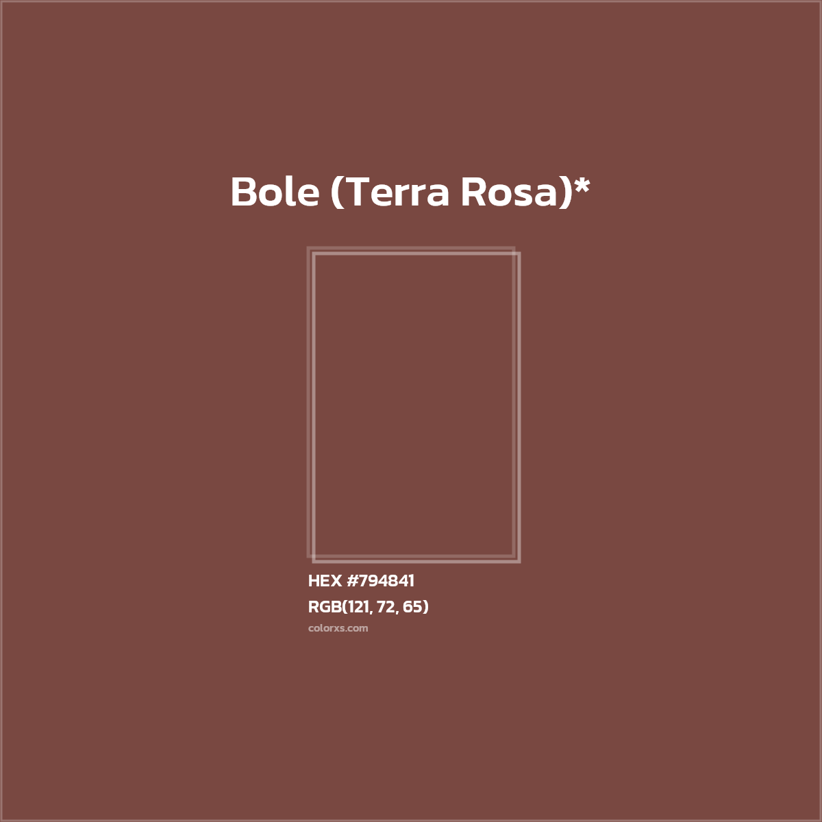 HEX #794841 Color Name, Color Code, Palettes, Similar Paints, Images