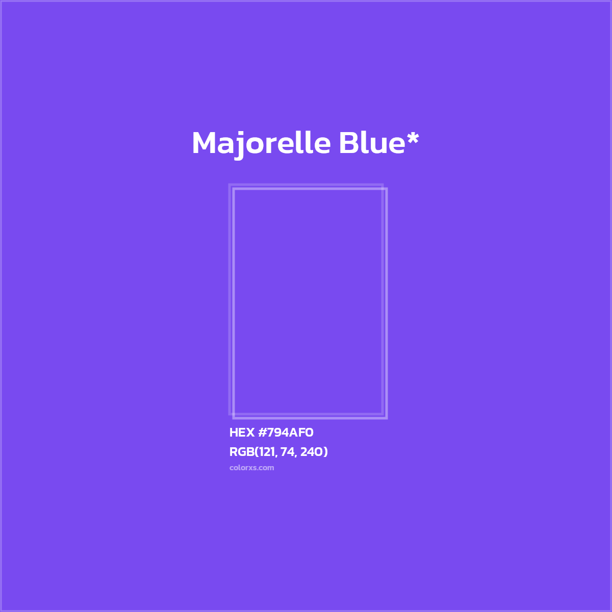 HEX #794AF0 Color Name, Color Code, Palettes, Similar Paints, Images