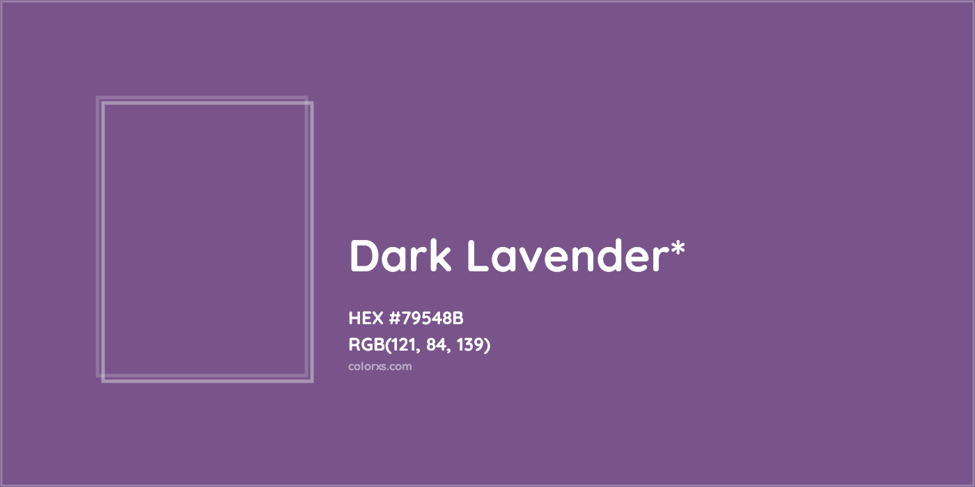 HEX #79548B Color Name, Color Code, Palettes, Similar Paints, Images