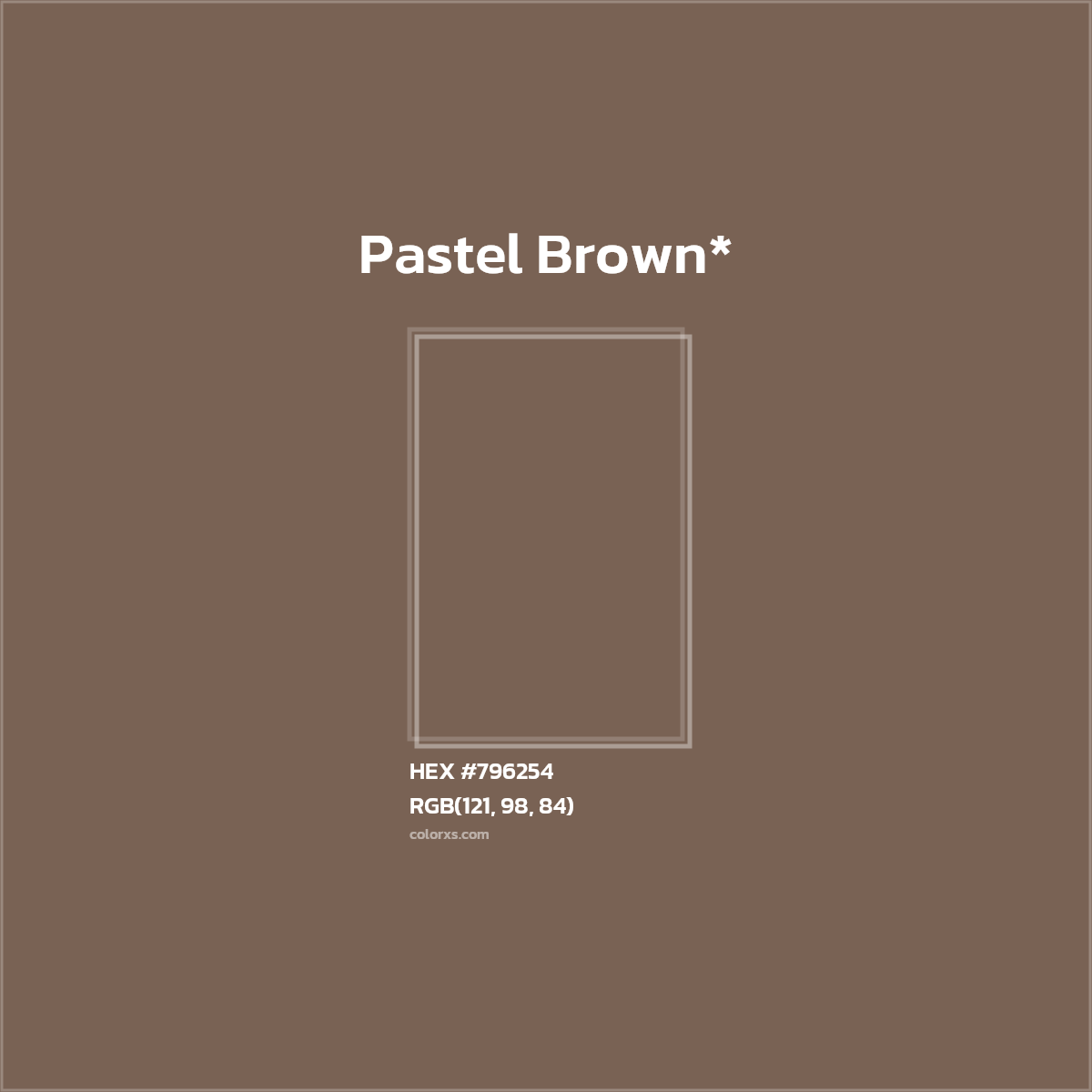 HEX #796254 Color Name, Color Code, Palettes, Similar Paints, Images
