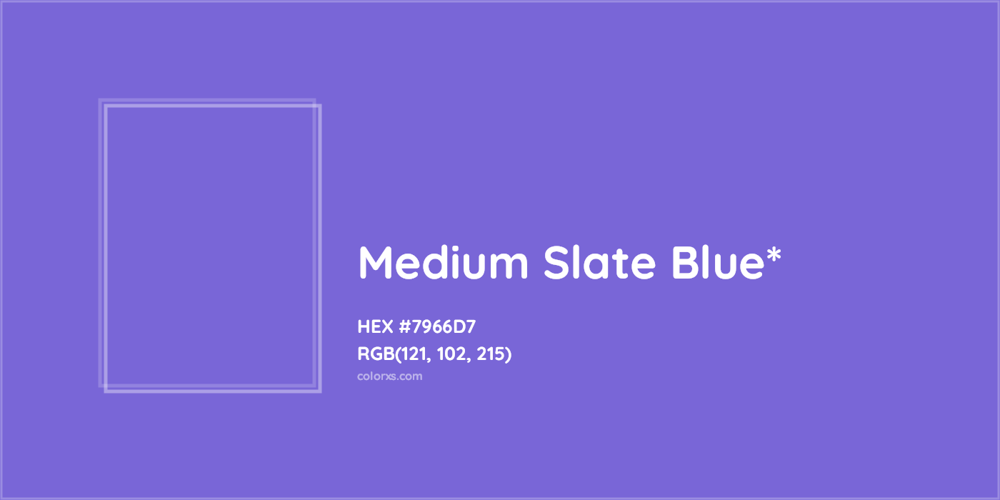 HEX #7966D7 Color Name, Color Code, Palettes, Similar Paints, Images