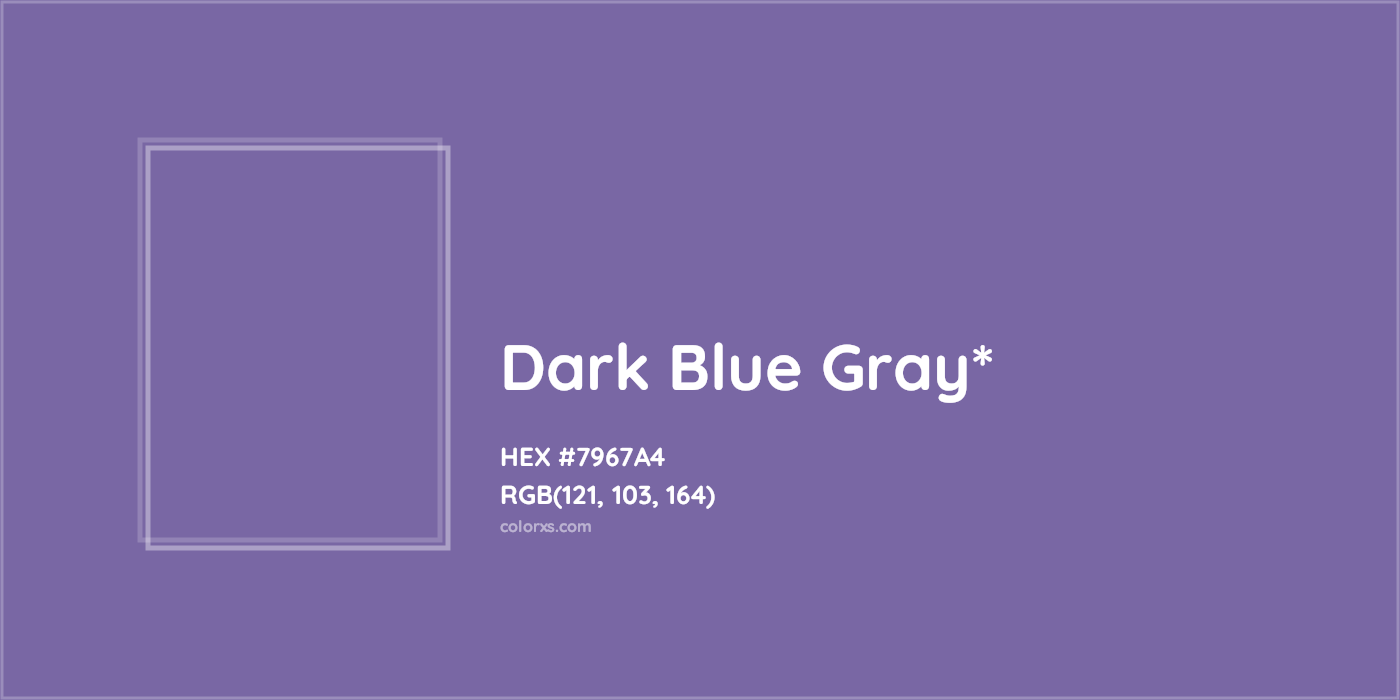 HEX #7967A4 Color Name, Color Code, Palettes, Similar Paints, Images