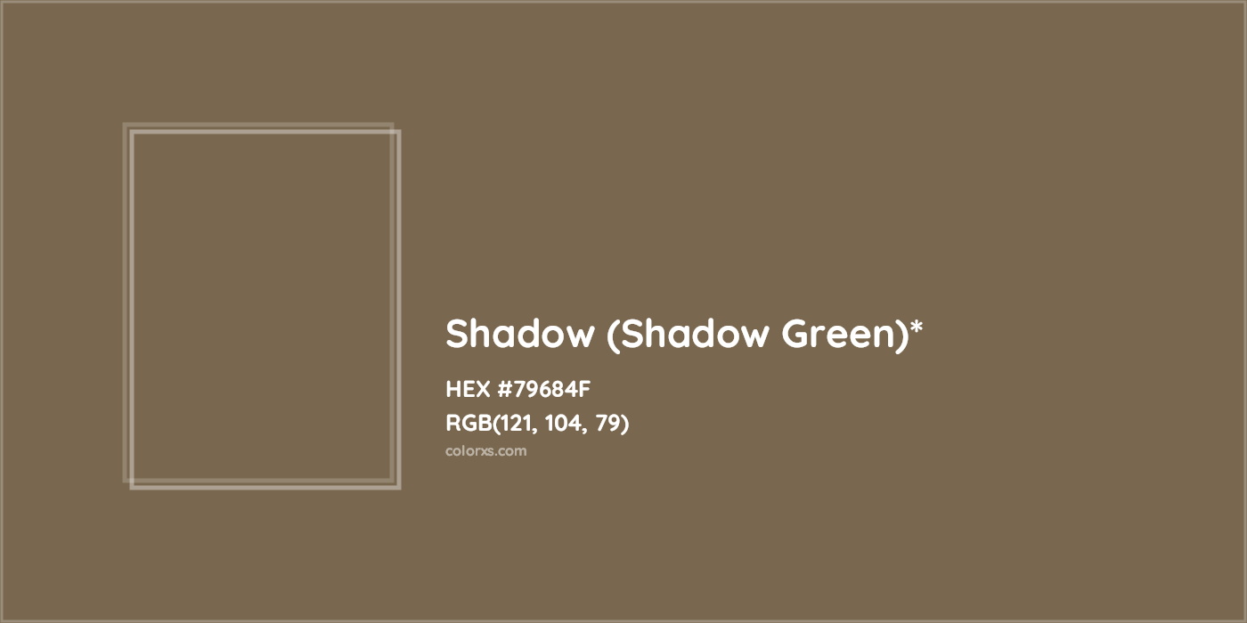 HEX #79684F Color Name, Color Code, Palettes, Similar Paints, Images