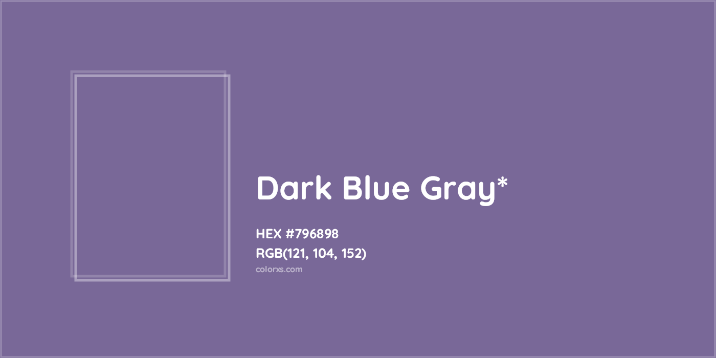 HEX #796898 Color Name, Color Code, Palettes, Similar Paints, Images