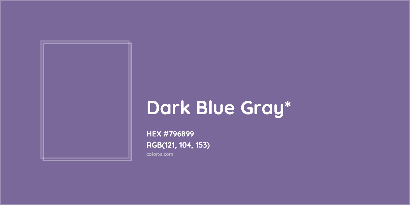 HEX #796899 Color Name, Color Code, Palettes, Similar Paints, Images
