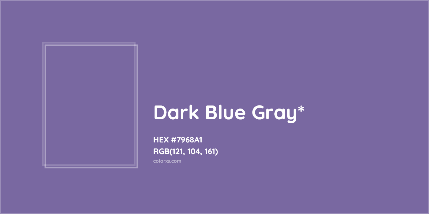 HEX #7968A1 Color Name, Color Code, Palettes, Similar Paints, Images