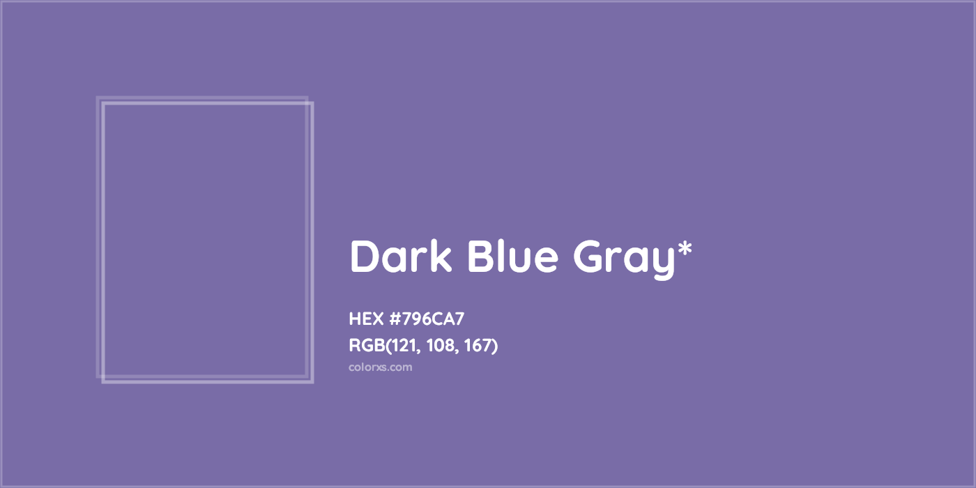 HEX #796CA7 Color Name, Color Code, Palettes, Similar Paints, Images