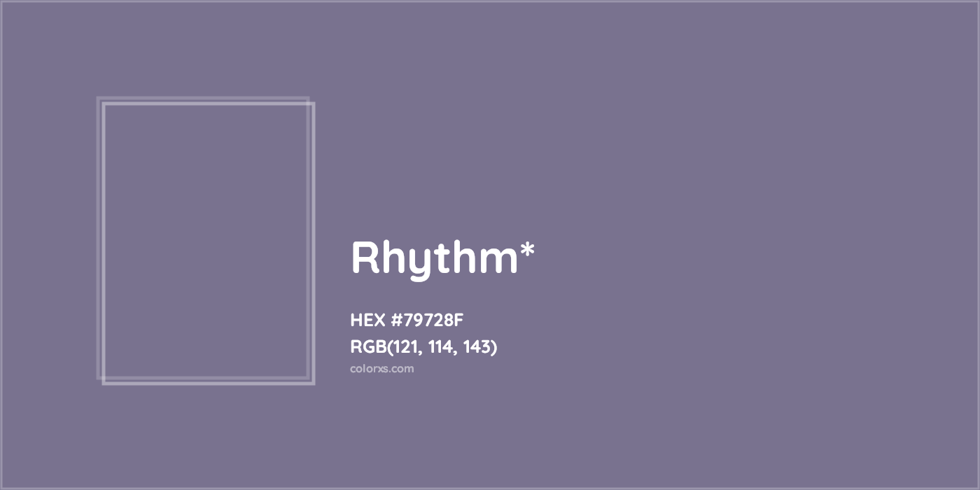 HEX #79728F Color Name, Color Code, Palettes, Similar Paints, Images