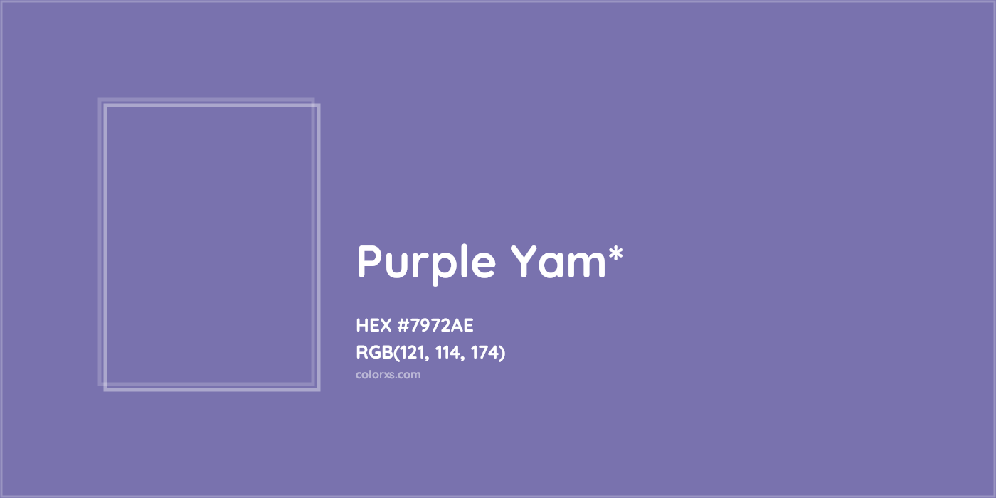 HEX #7972AE Color Name, Color Code, Palettes, Similar Paints, Images