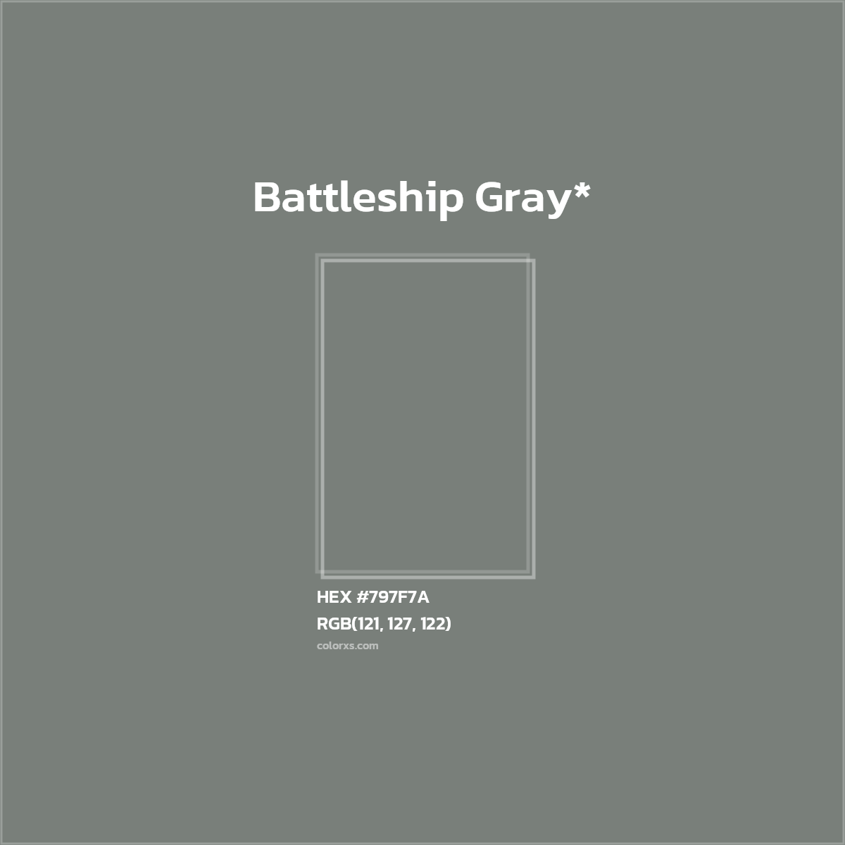 HEX #797F7A Color Name, Color Code, Palettes, Similar Paints, Images