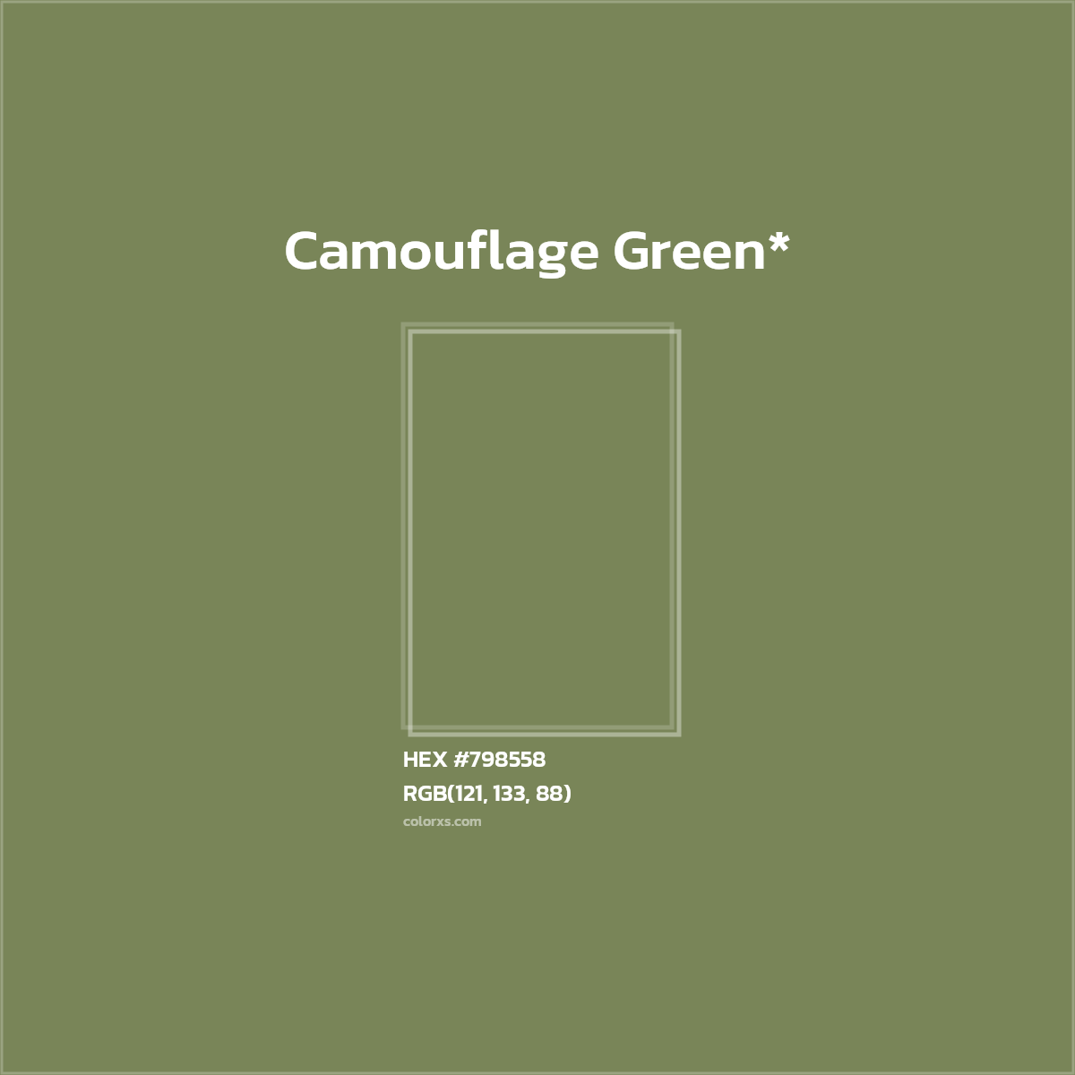 HEX #798558 Color Name, Color Code, Palettes, Similar Paints, Images