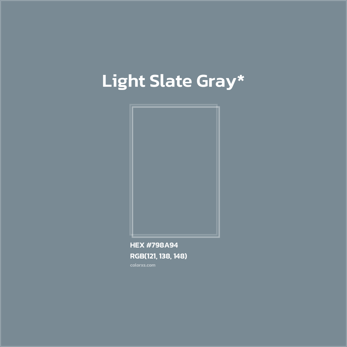 HEX #798A94 Color Name, Color Code, Palettes, Similar Paints, Images