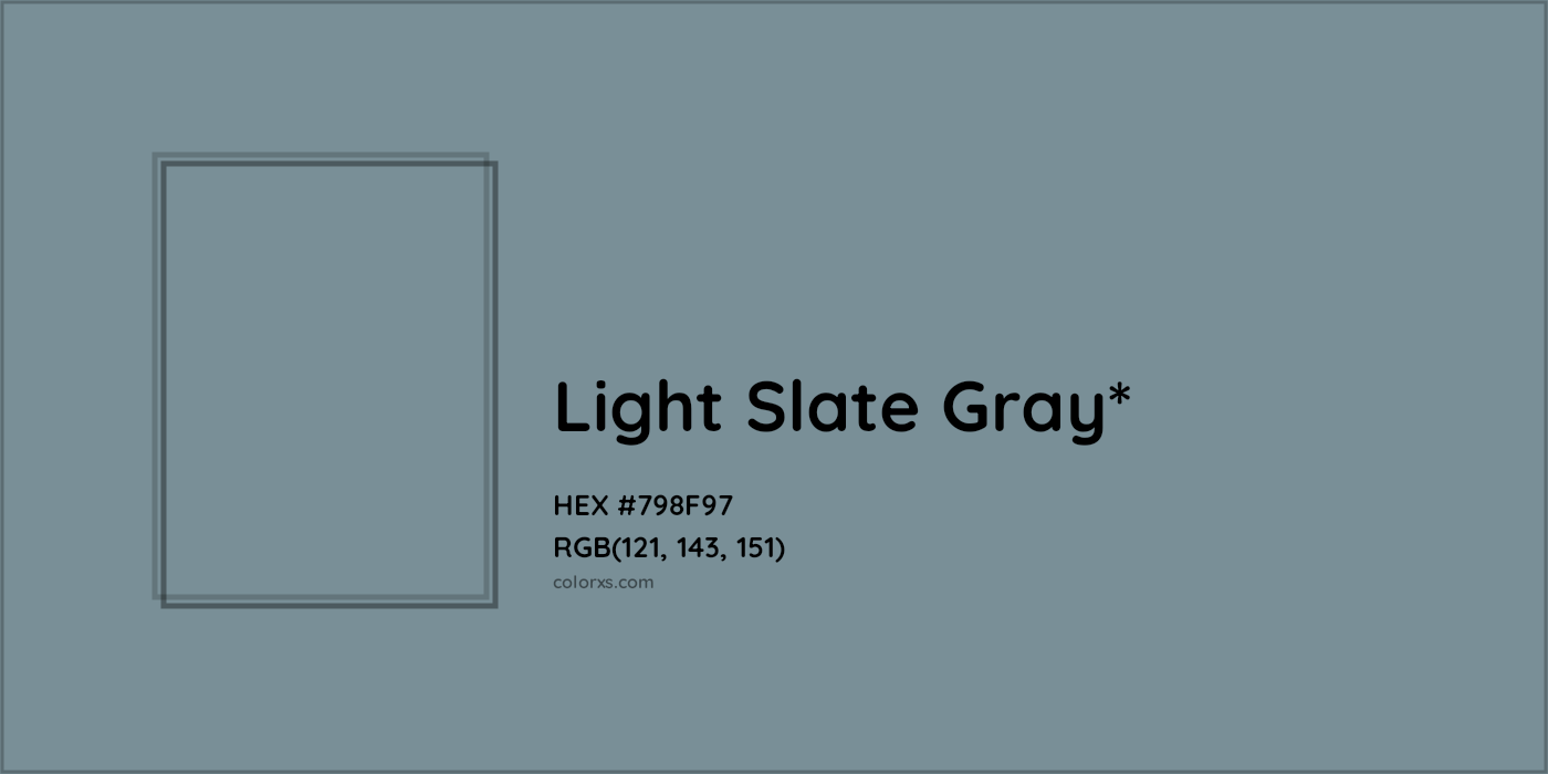 HEX #798F97 Color Name, Color Code, Palettes, Similar Paints, Images