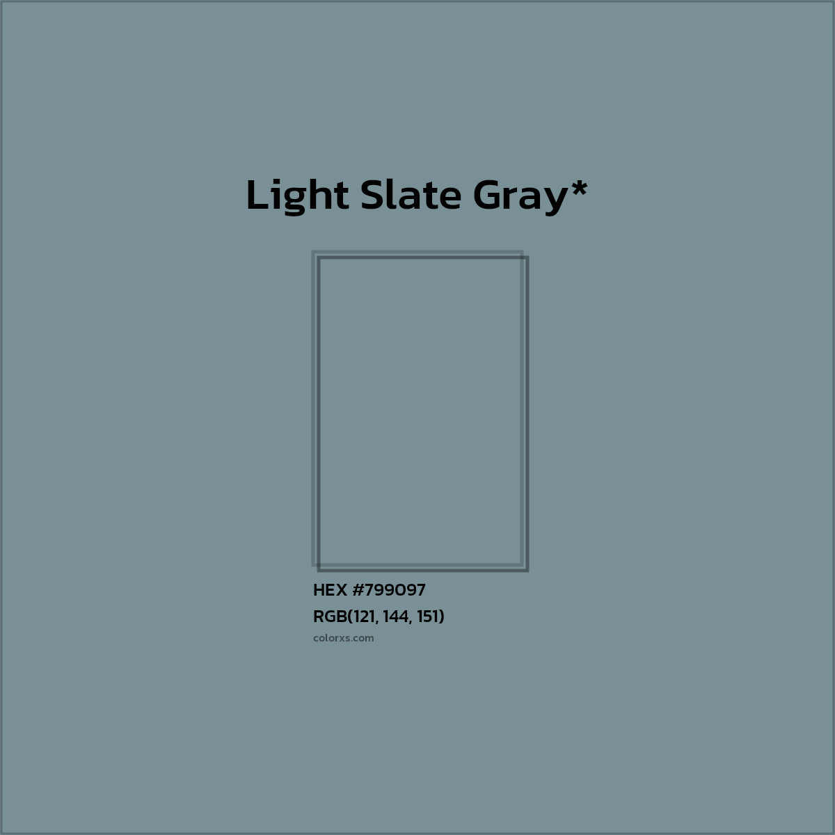HEX #799097 Color Name, Color Code, Palettes, Similar Paints, Images