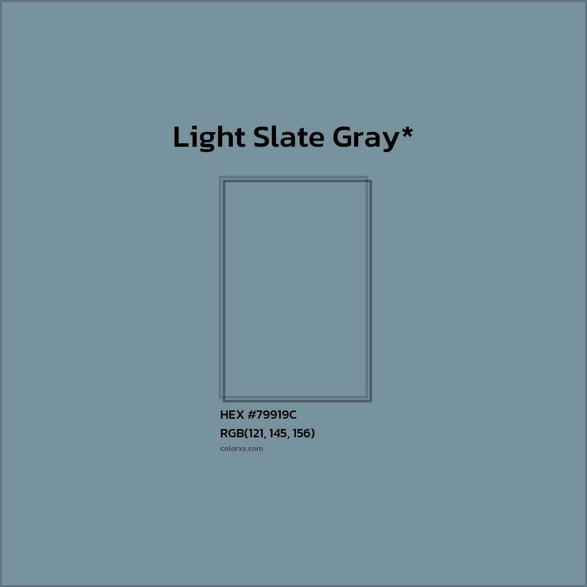 HEX #79919C Color Name, Color Code, Palettes, Similar Paints, Images