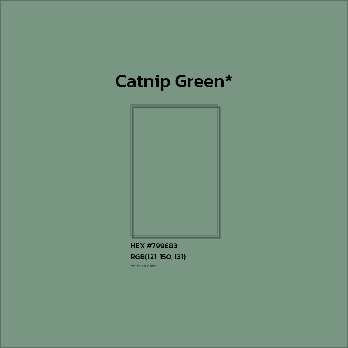 HEX #799683 Color Name, Color Code, Palettes, Similar Paints, Images