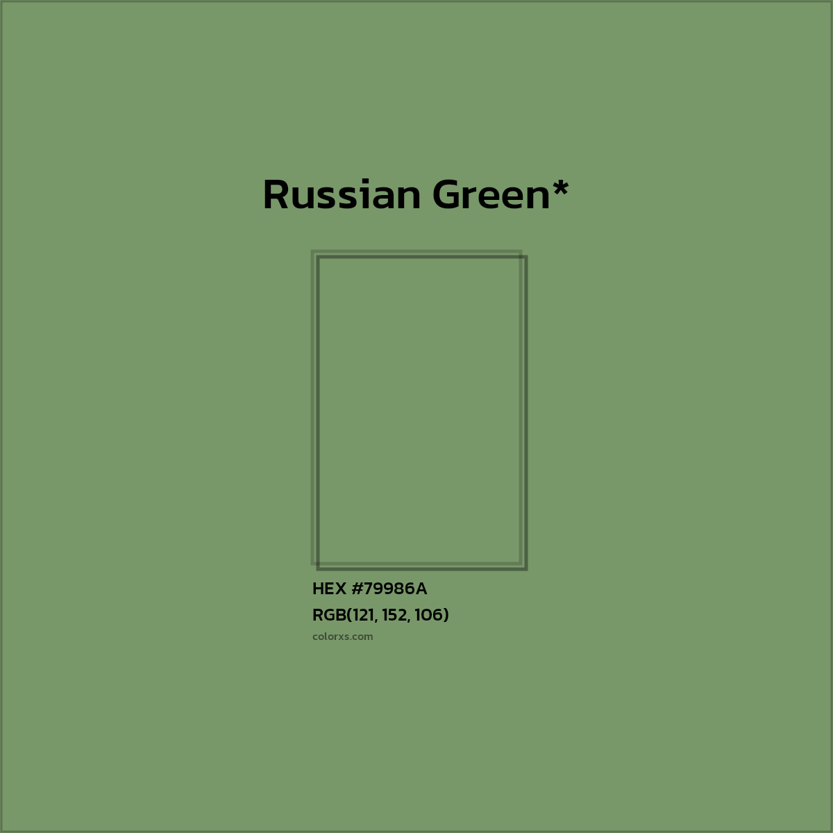 HEX #79986A Color Name, Color Code, Palettes, Similar Paints, Images
