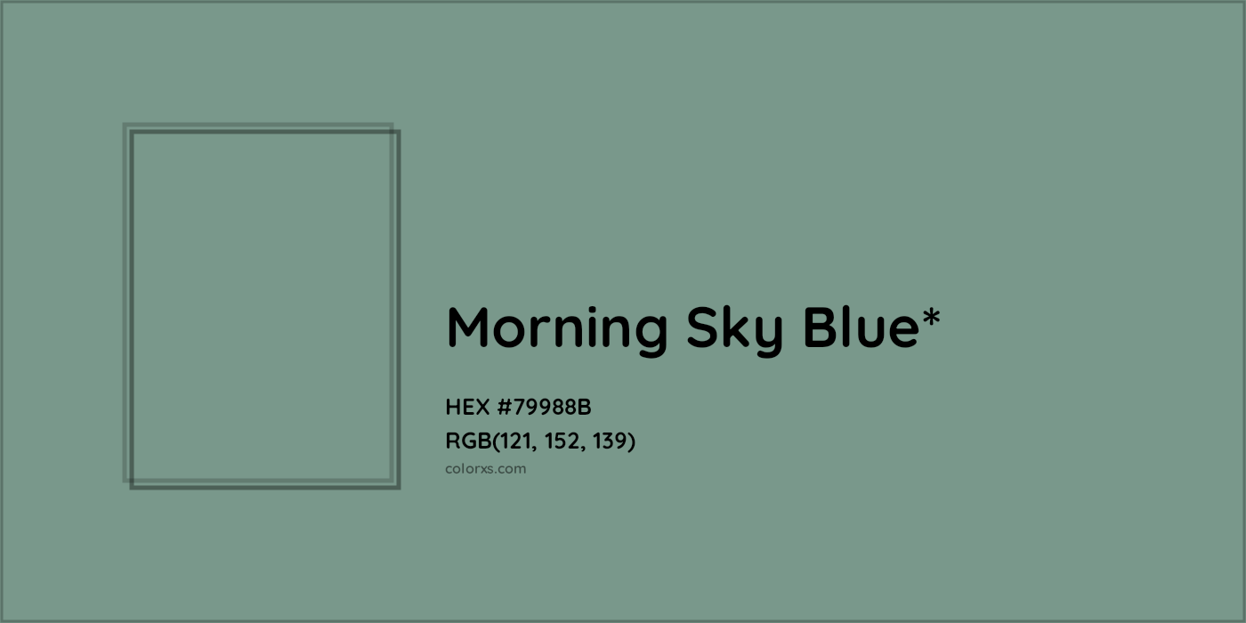 HEX #79988B Color Name, Color Code, Palettes, Similar Paints, Images